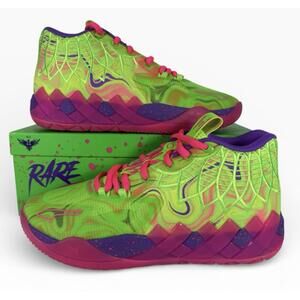 PUMA LaMelo Ball MB.01 "Inverse Toxic" Basketball Shoes 310437 01 Men Size 10.5